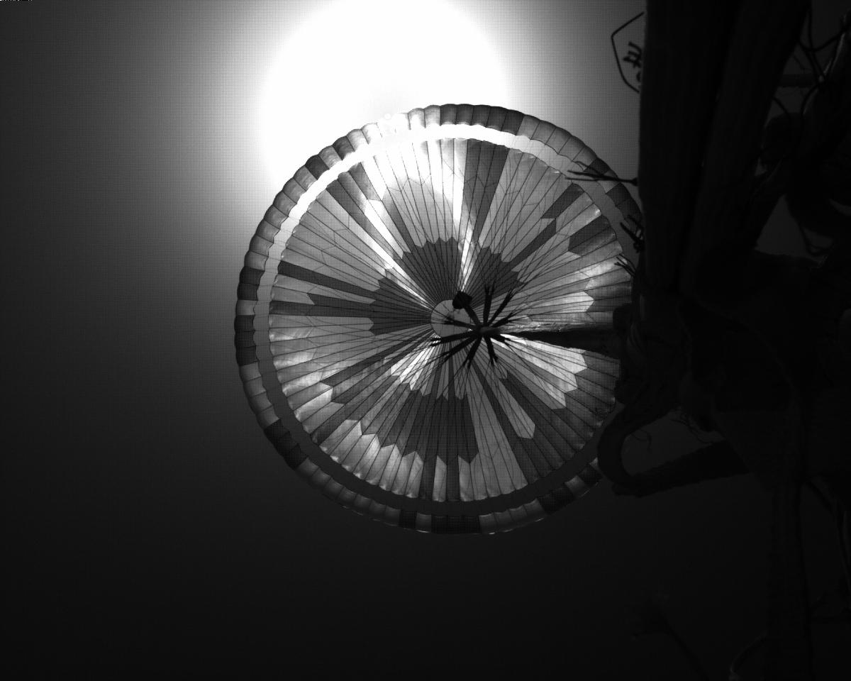 This image was taken by EDL_PUCAM1 onboard NASA's Mars rover Perseverance on Sol 498