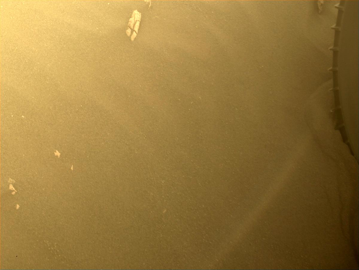 This image was taken by FRONT_HAZCAM_LEFT_A onboard NASA's Mars rover Perseverance on Sol 498