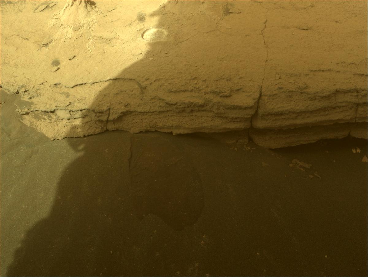 This image was taken by FRONT_HAZCAM_RIGHT_A onboard NASA's Mars rover Perseverance on Sol 498