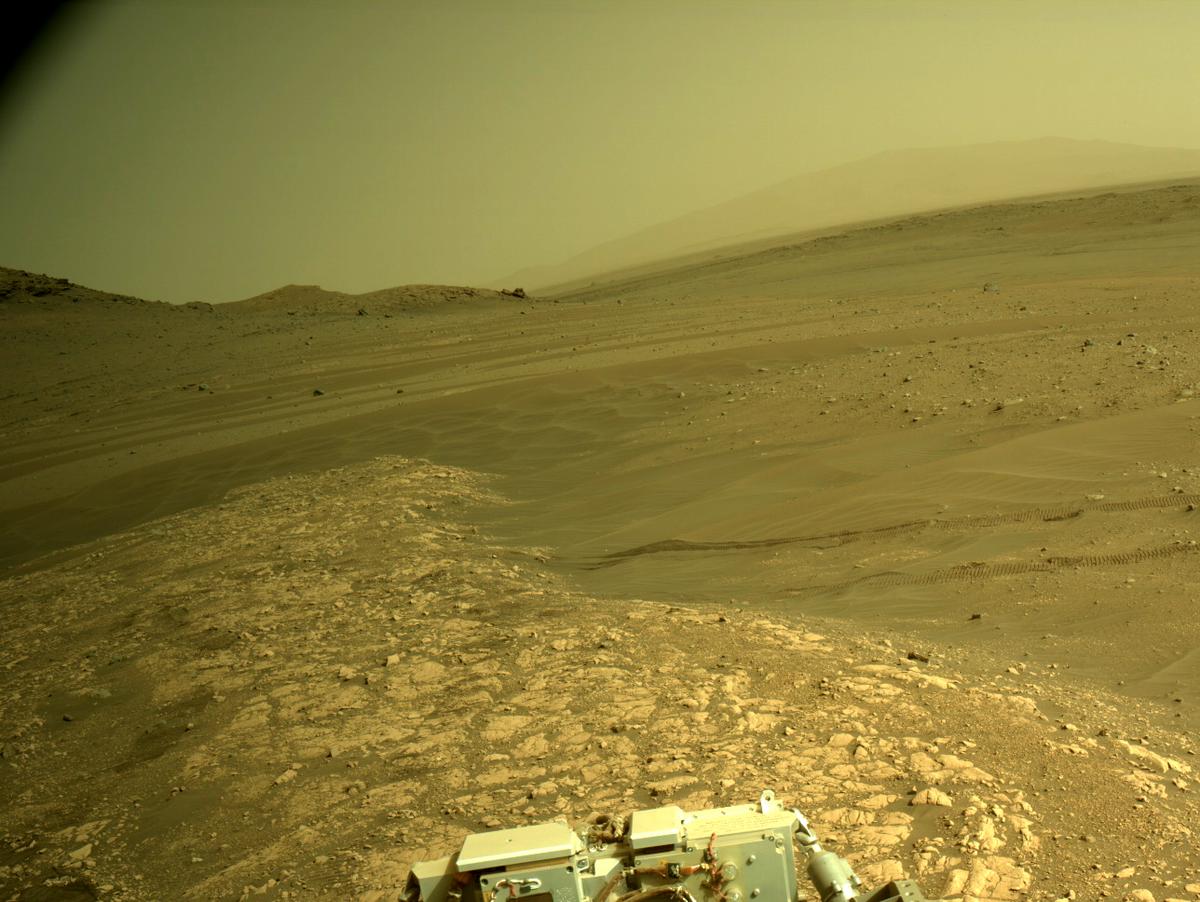 This image was taken by NAVCAM_RIGHT onboard NASA's Mars rover Perseverance on Sol 501
