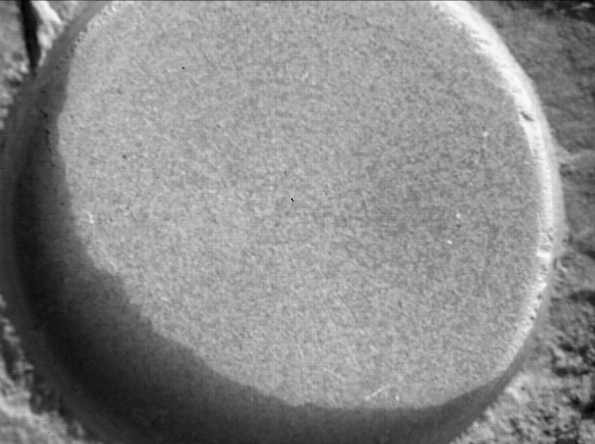 This image was taken by SHERLOC_WATSON onboard NASA's Mars rover Perseverance on Sol 504