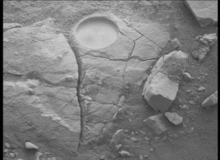 View image taken on Mars, Mars Perseverance Sol 504: Right Mastcam-Z Camera
