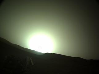 View image taken on Mars, Mars Perseverance Sol 505: Left Navigation Camera (Navcam)