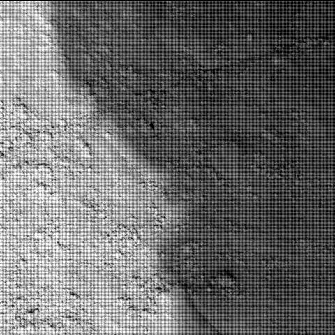 This image was taken by SHERLOC_WATSON onboard NASA's Mars rover Perseverance on Sol 505
