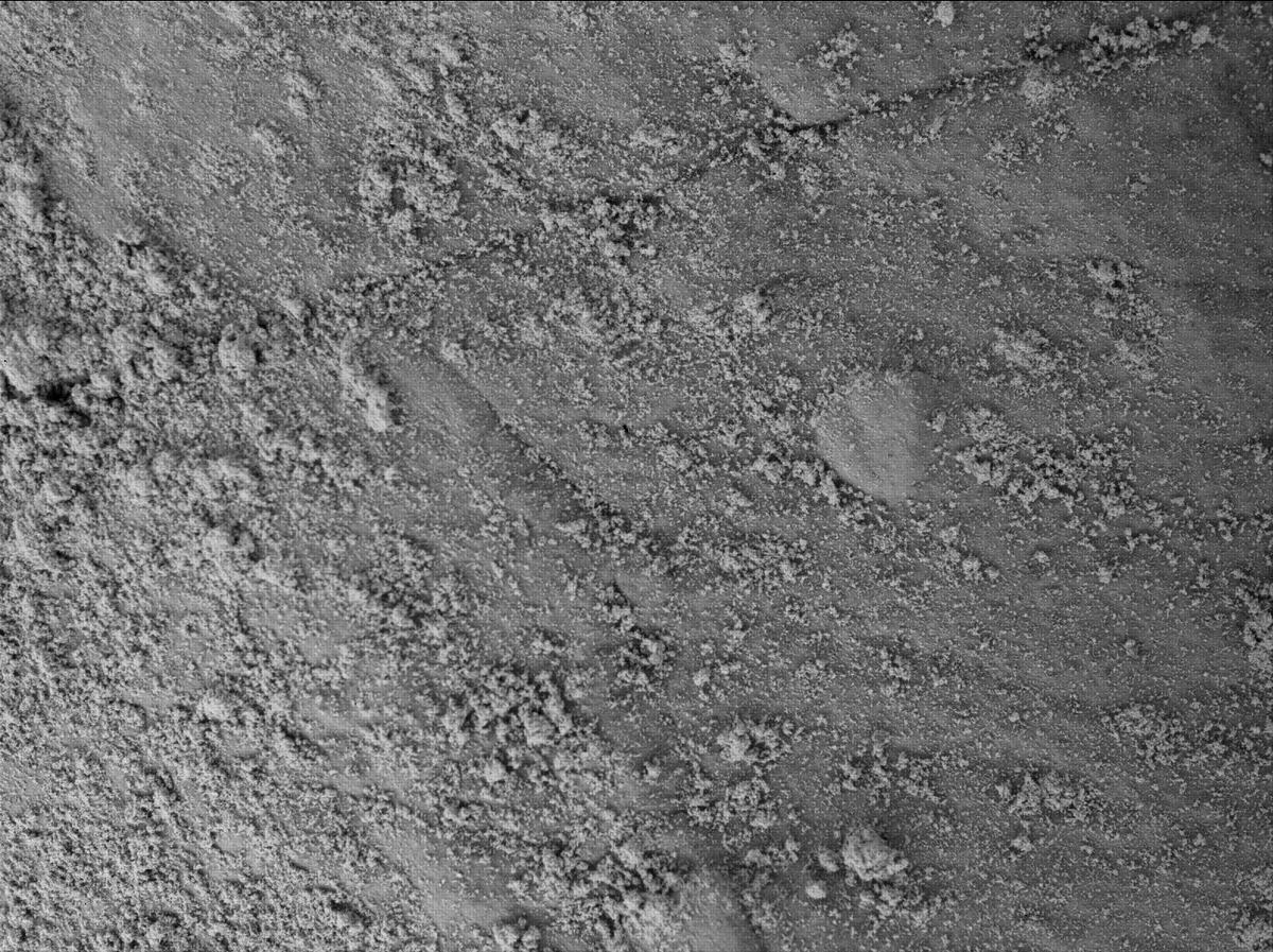 This image was taken by SHERLOC_WATSON onboard NASA's Mars rover Perseverance on Sol 505