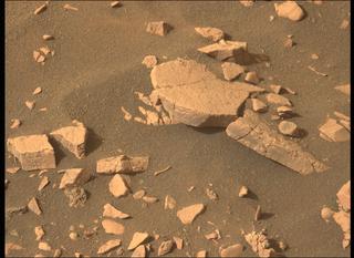 View image taken on Mars, Mars Perseverance Sol 505: Left Mastcam-Z Camera
