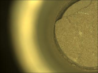 View image taken on Mars, Mars Perseverance Sol 509: Sample Caching System Camera (CacheCam)