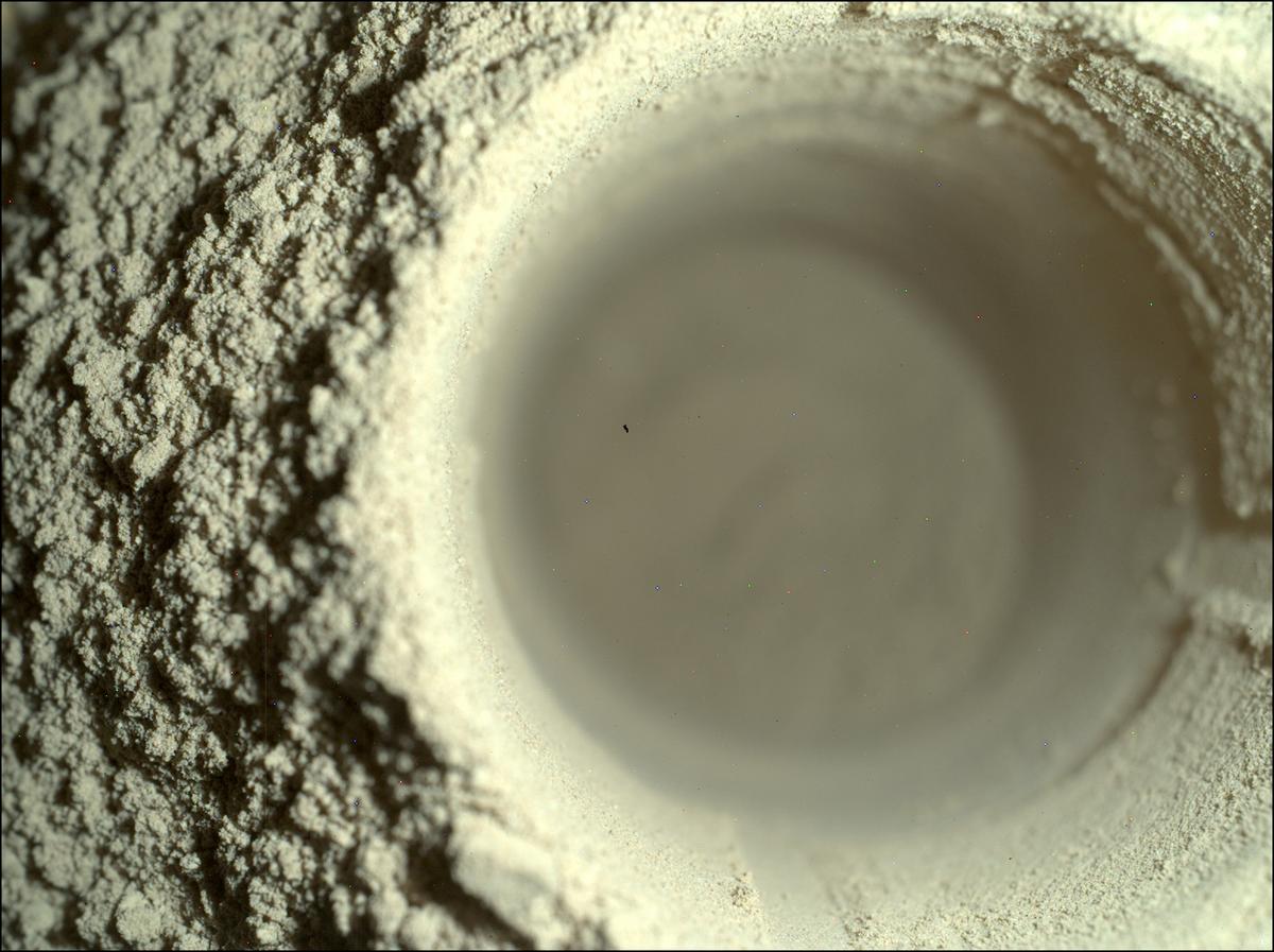 This image was taken by SHERLOC_WATSON onboard NASA's Mars rover Perseverance on Sol 511
