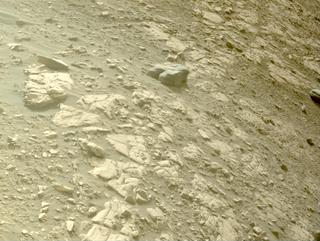 View image taken on Mars, Mars Perseverance Sol 516: Left Navigation Camera (Navcam)