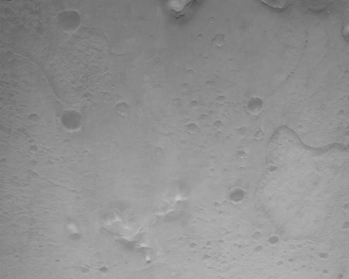 This image was taken by EDL_RDCAM onboard NASA's Mars rover Perseverance on Sol 518