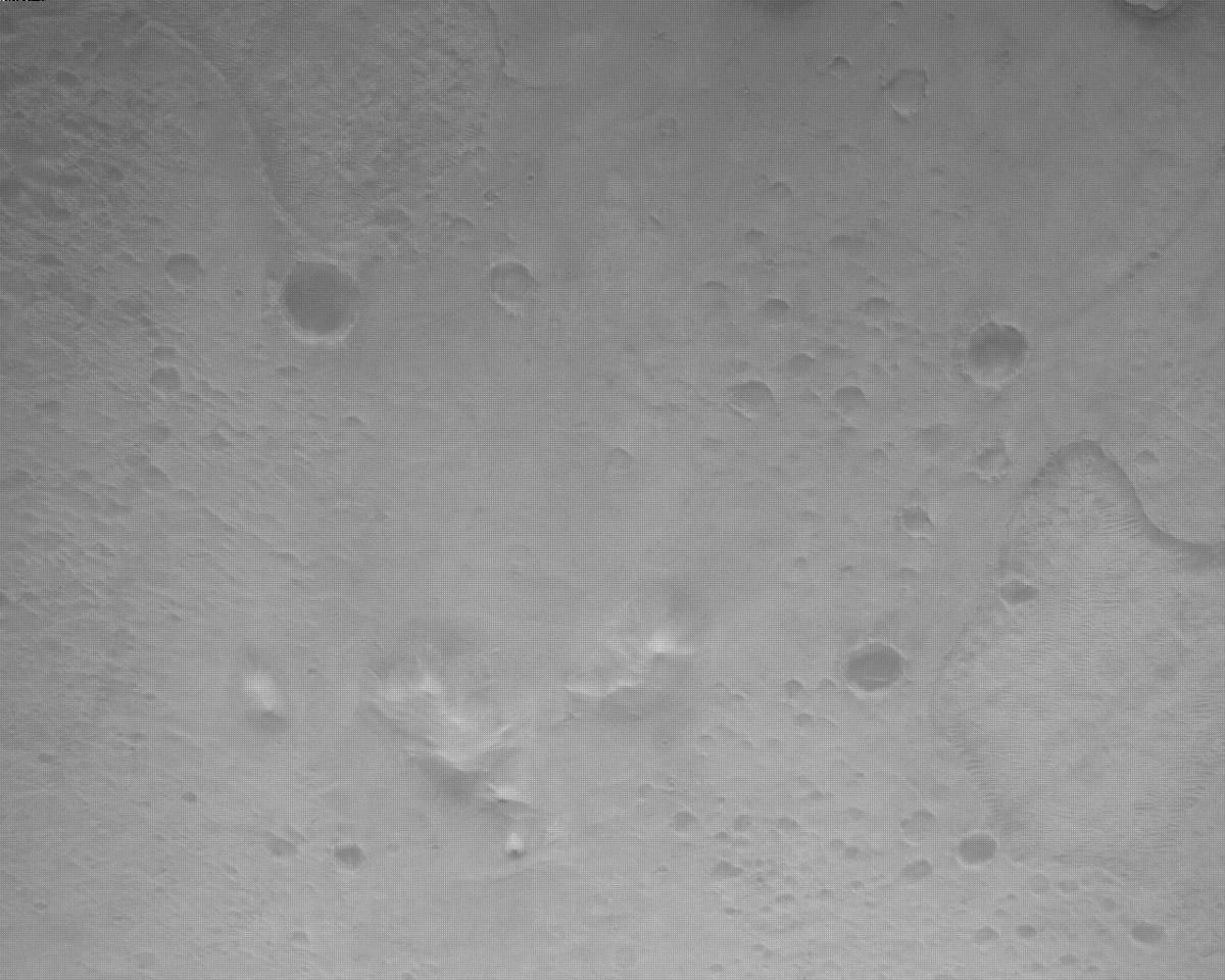 This image was taken by EDL_RDCAM onboard NASA's Mars rover Perseverance on Sol 518