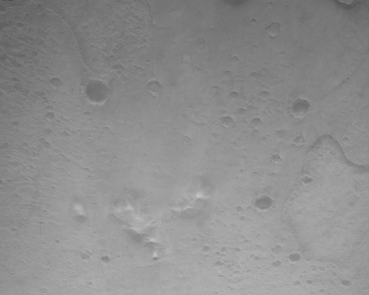 This image was taken by EDL_RDCAM onboard NASA's Mars rover Perseverance on Sol 518