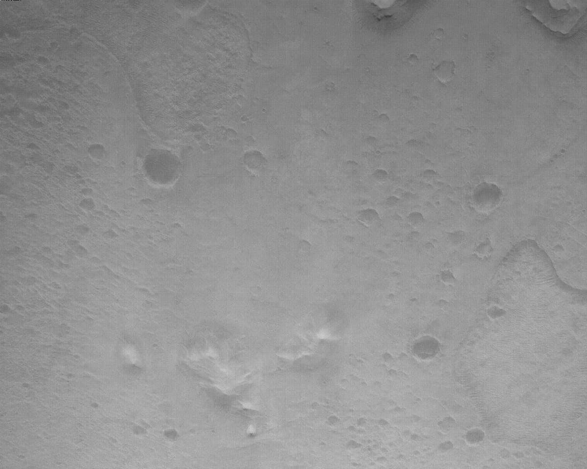 This image was taken by EDL_RDCAM onboard NASA's Mars rover Perseverance on Sol 518