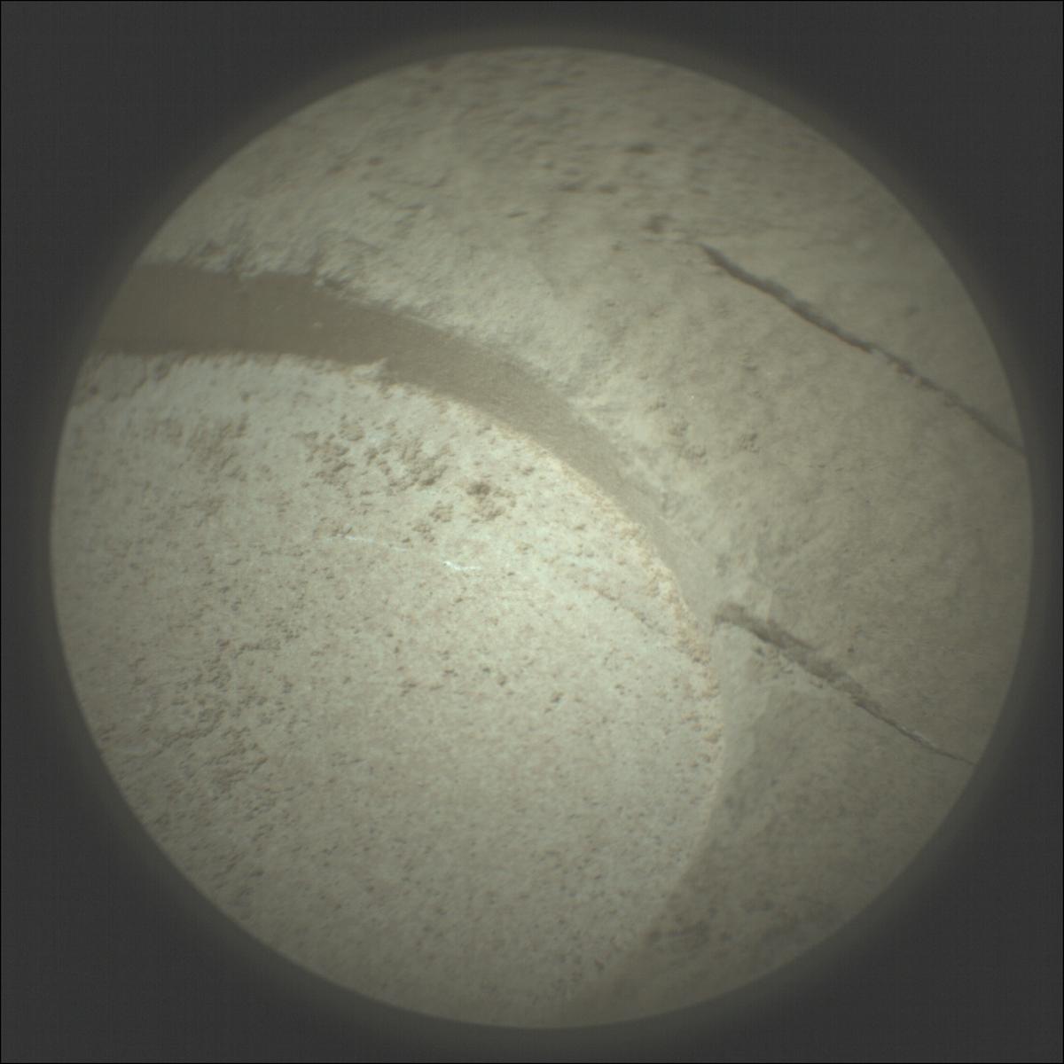 This image was taken by SUPERCAM_RMI onboard NASA's Mars rover Perseverance on Sol 518