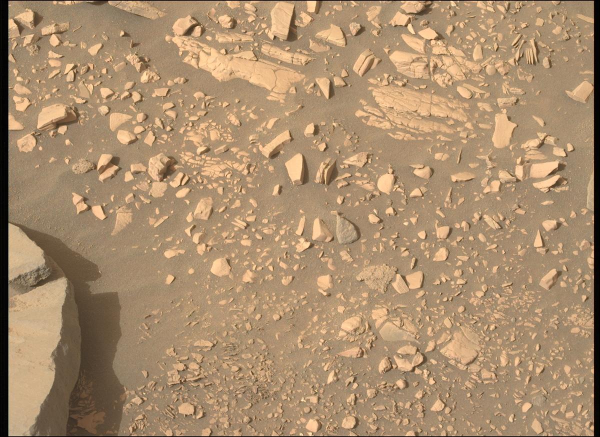 This image was taken by MCZ_LEFT onboard NASA's Mars rover Perseverance on Sol 518