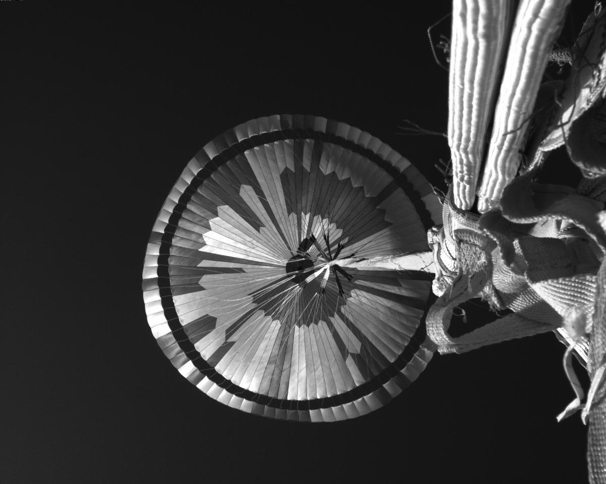 This image was taken by EDL_PUCAM1 onboard NASA's Mars rover Perseverance on Sol 519