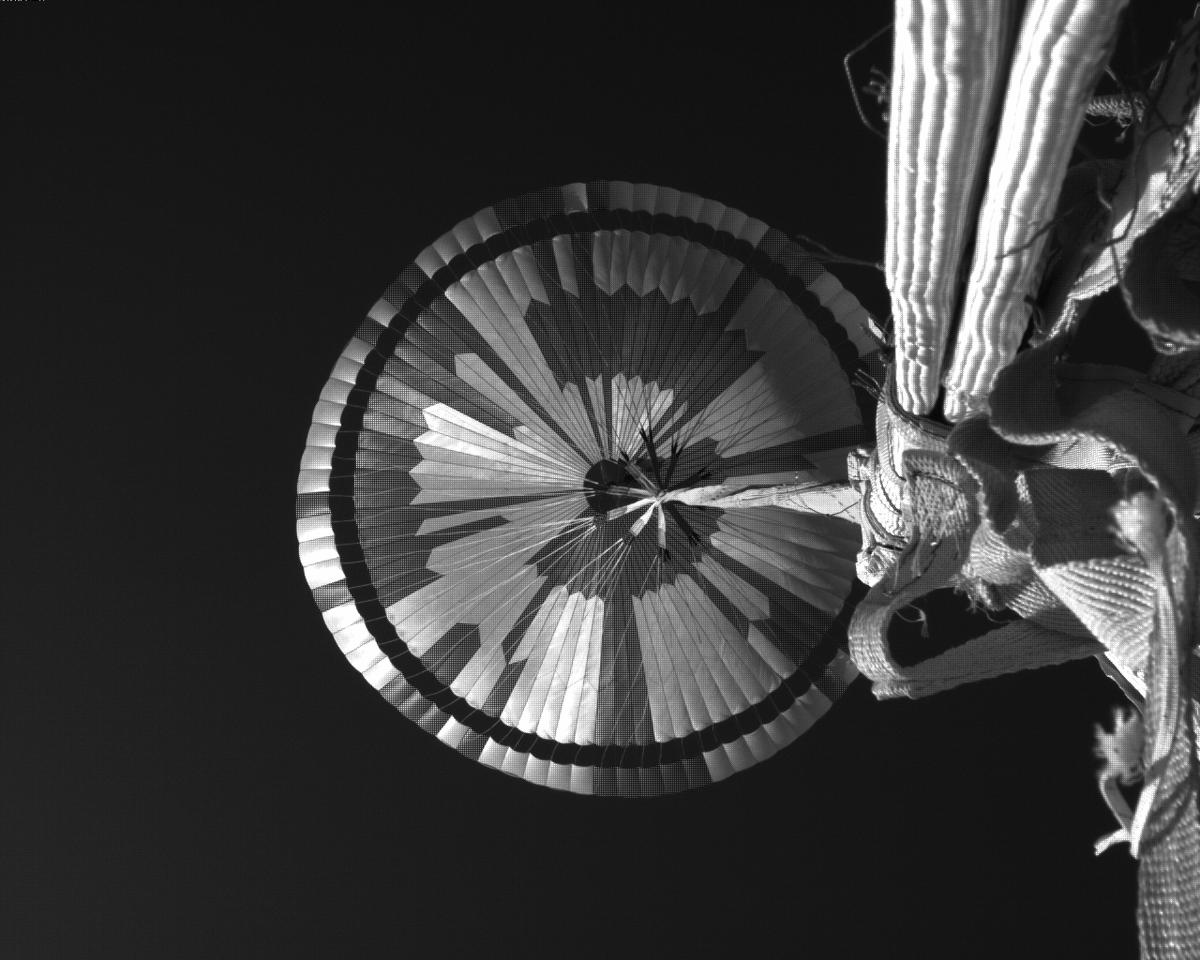 This image was taken by EDL_PUCAM1 onboard NASA's Mars rover Perseverance on Sol 519