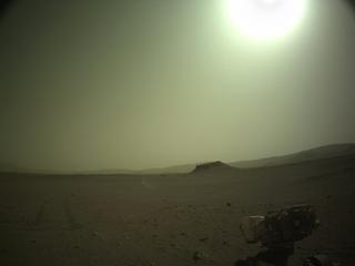 View image taken on Mars, Mars Perseverance Sol 519: Left Navigation Camera (Navcam)