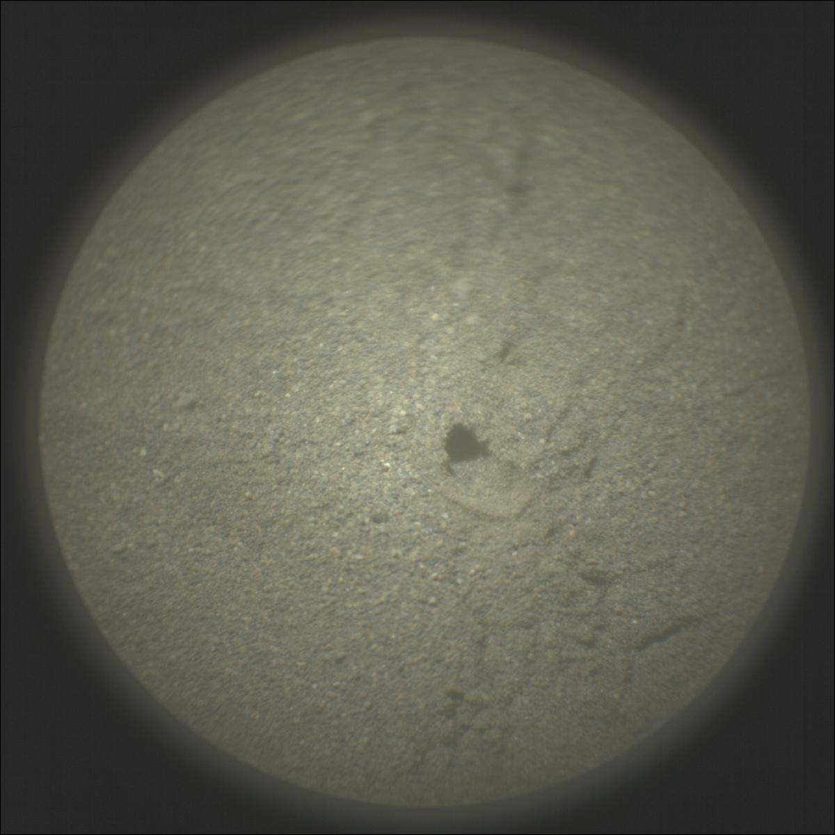 This image was taken by SUPERCAM_RMI onboard NASA's Mars rover Perseverance on Sol 519
