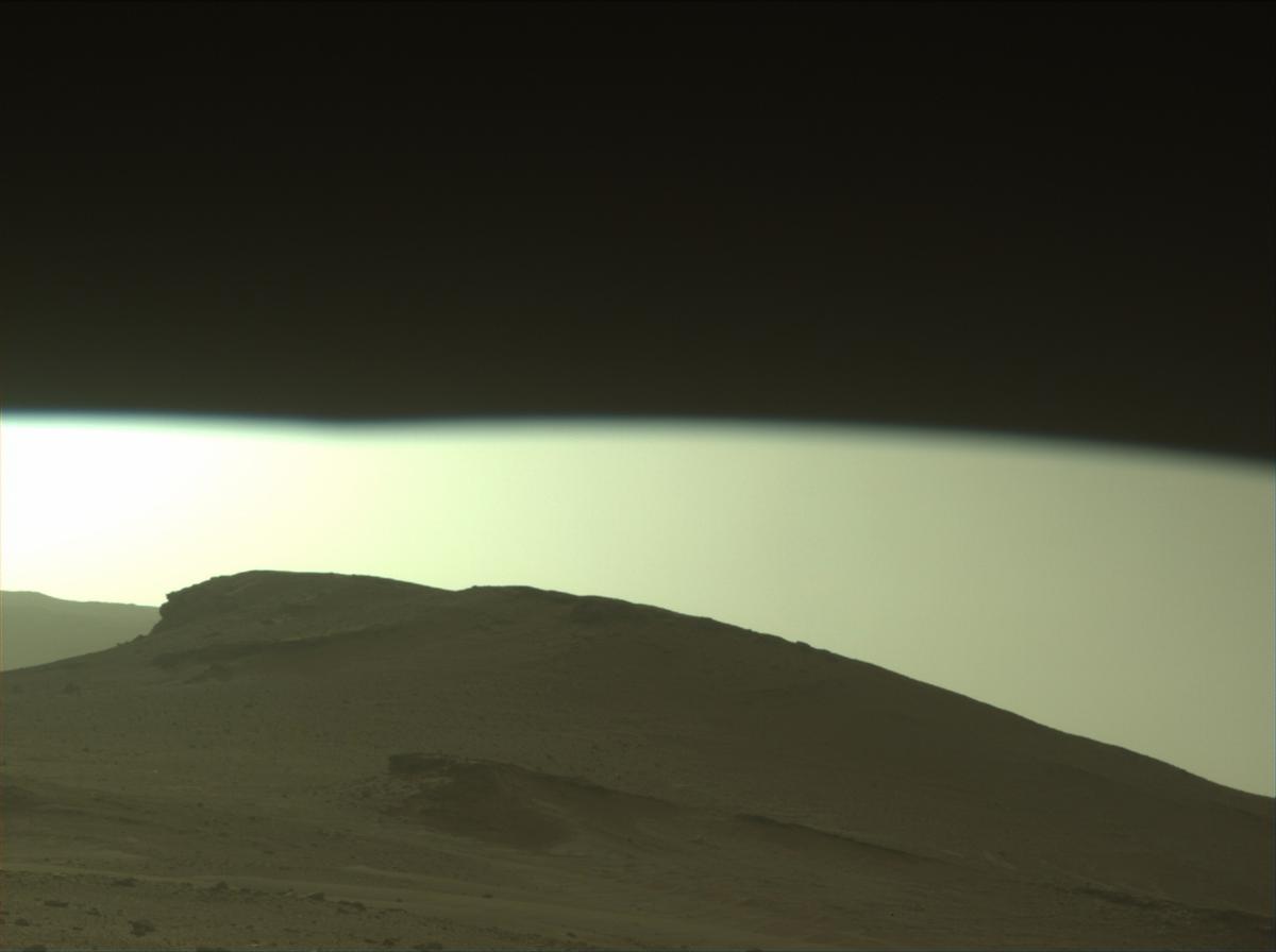 This image was taken by FRONT_HAZCAM_LEFT_A onboard NASA's Mars rover Perseverance on Sol 520