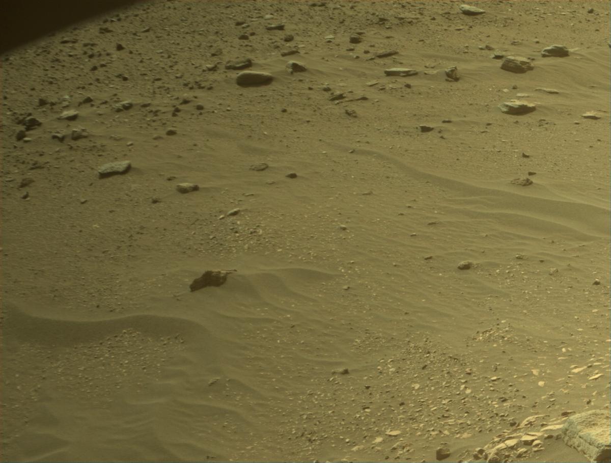 This image was taken by FRONT_HAZCAM_RIGHT_A onboard NASA's Mars rover Perseverance on Sol 520