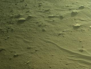 View image taken on Mars, Mars Perseverance Sol 520: Left Navigation Camera (Navcam)