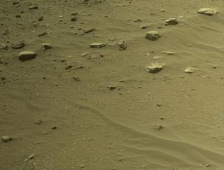 View image taken on Mars, Mars Perseverance Sol 520: Right Navigation Camera (Navcam)