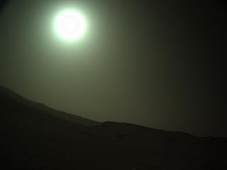 View image taken on Mars, Mars Perseverance Sol 523: Left Navigation Camera (Navcam)
