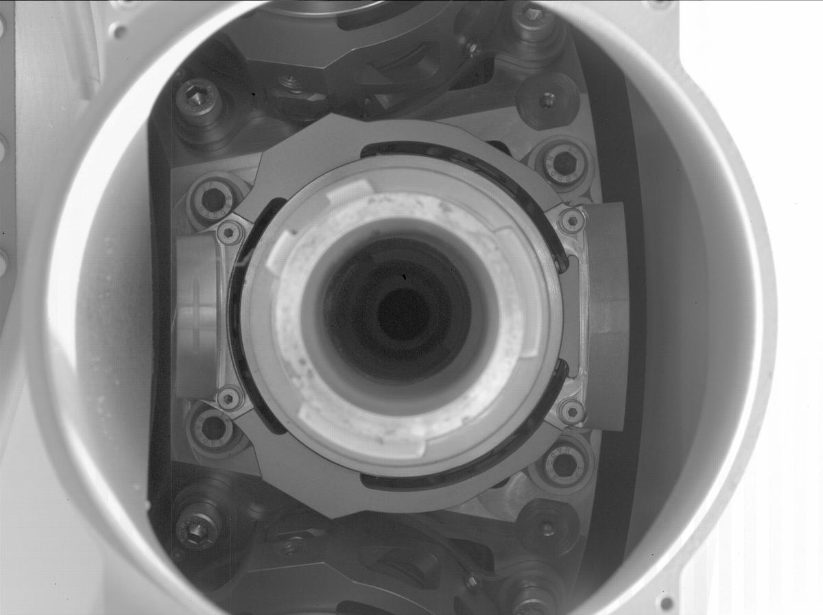 This image was taken by SHERLOC_WATSON onboard NASA's Mars rover Perseverance on Sol 524