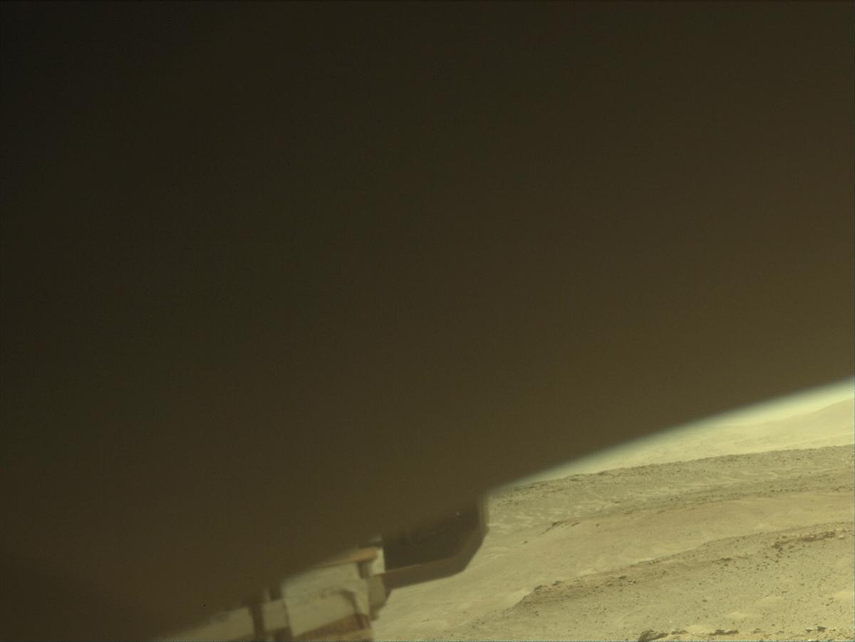 This image was taken by FRONT_HAZCAM_LEFT_A onboard NASA's Mars rover Perseverance on Sol 528