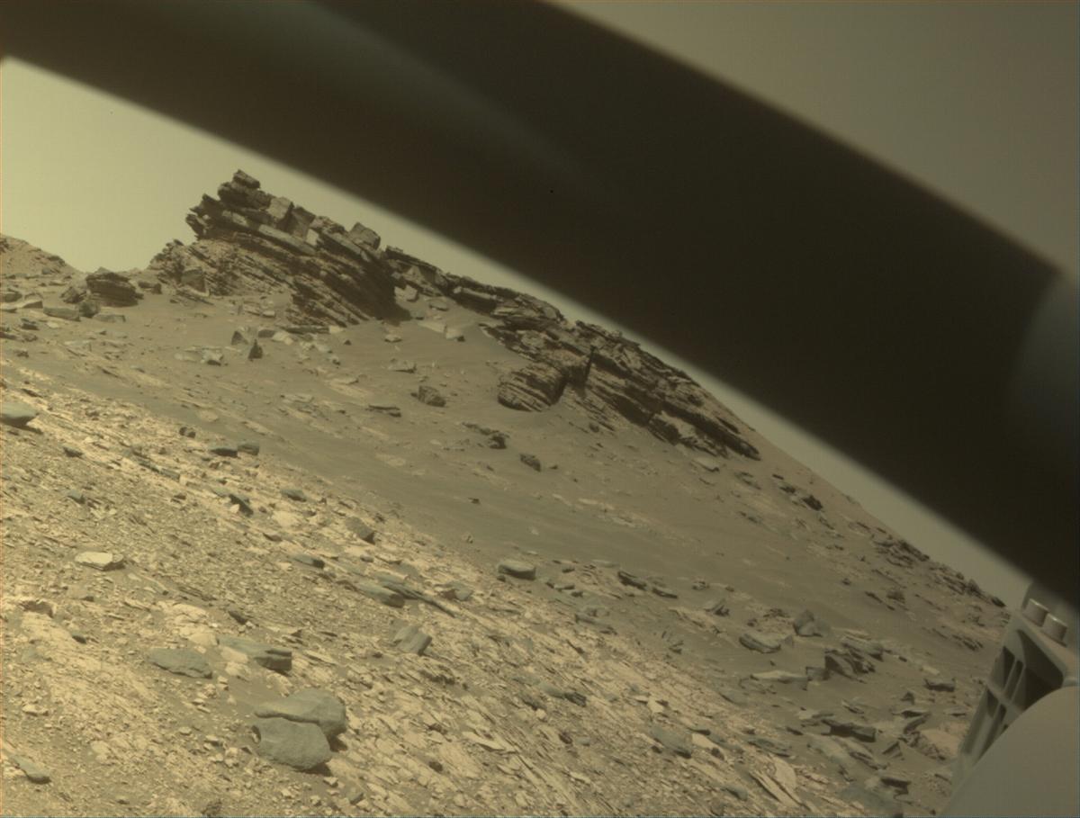 This image was taken by FRONT_HAZCAM_RIGHT_A onboard NASA's Mars rover Perseverance on Sol 529
