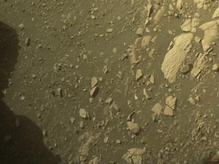 View image taken on Mars, Mars Perseverance Sol 529: Front Right Hazard Avoidance Camera (Hazcam)