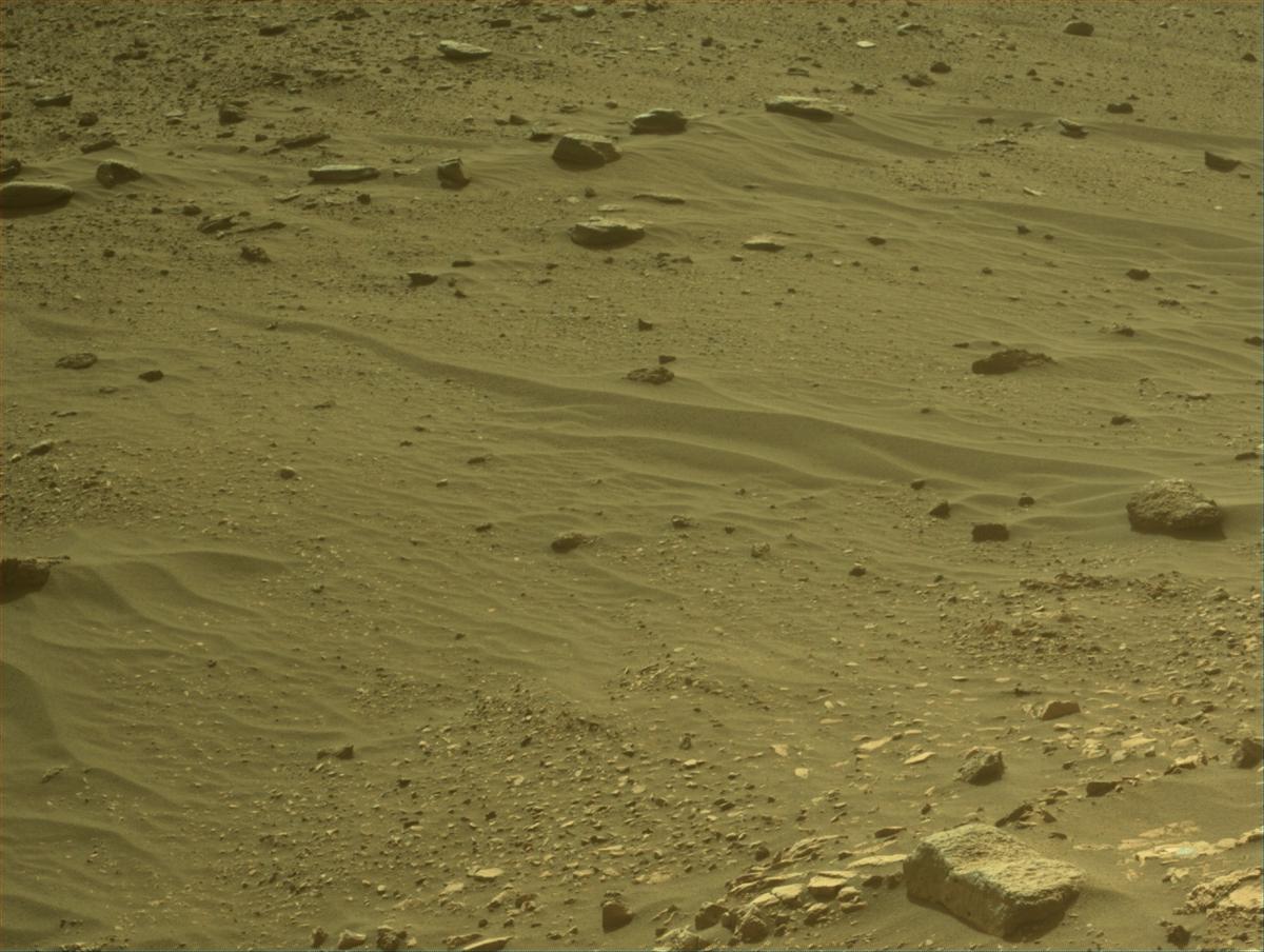 This image was taken by FRONT_HAZCAM_LEFT_A onboard NASA's Mars rover Perseverance on Sol 530