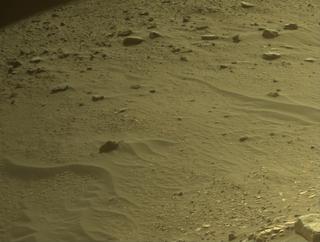 View image taken on Mars, Mars Perseverance Sol 530: Front Right Hazard Avoidance Camera (Hazcam)