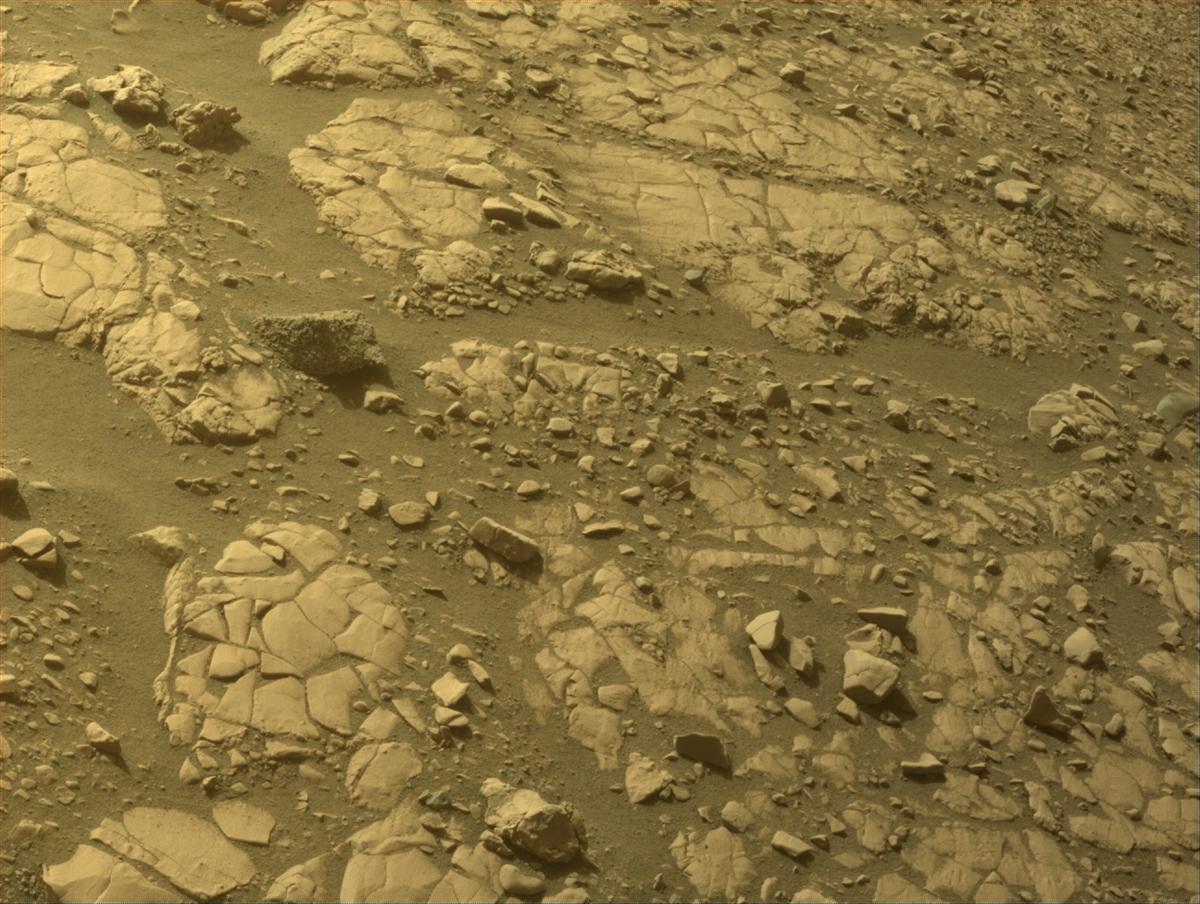 This image was taken by FRONT_HAZCAM_RIGHT_A onboard NASA's Mars rover Perseverance on Sol 530