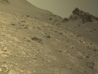 View image taken on Mars, Mars Perseverance Sol 531: Front Left Hazard Avoidance Camera (Hazcam)
