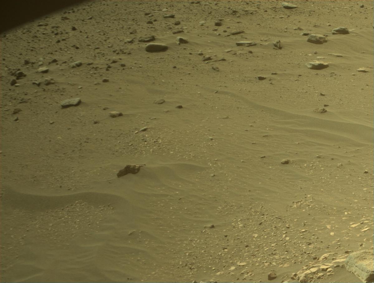 This image was taken by FRONT_HAZCAM_RIGHT_A onboard NASA's Mars rover Perseverance on Sol 531