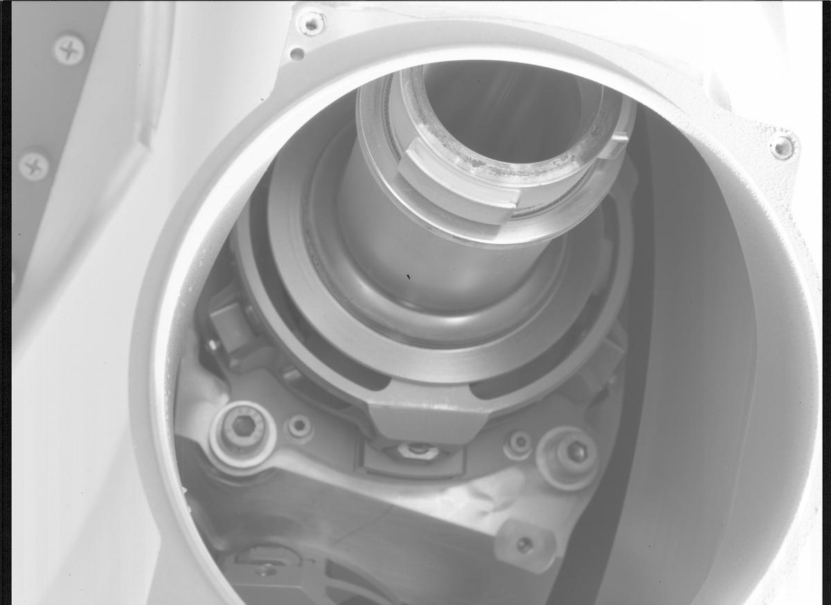 This image was taken by SHERLOC_WATSON onboard NASA's Mars rover Perseverance on Sol 531