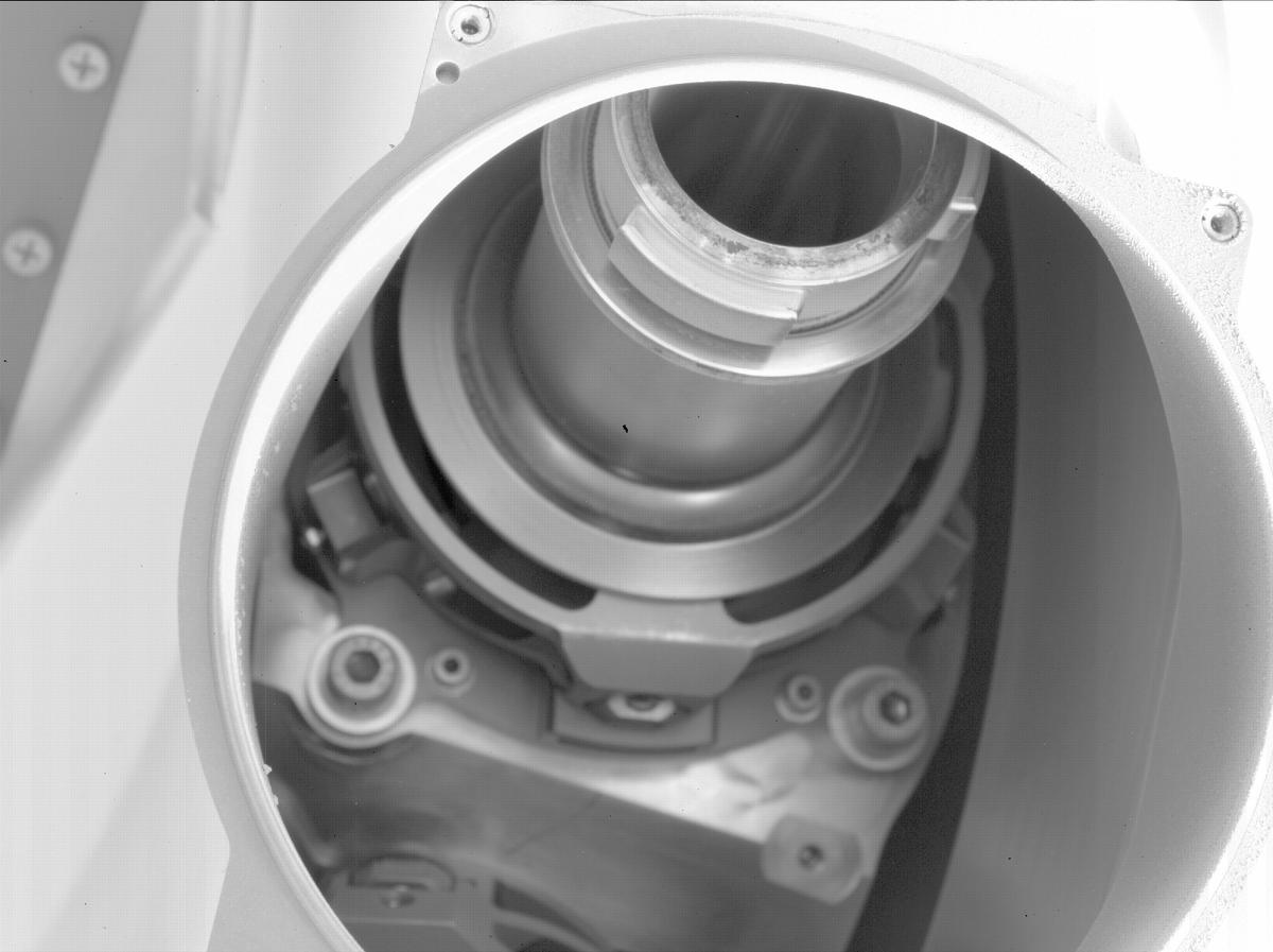 This image was taken by SHERLOC_WATSON onboard NASA's Mars rover Perseverance on Sol 531