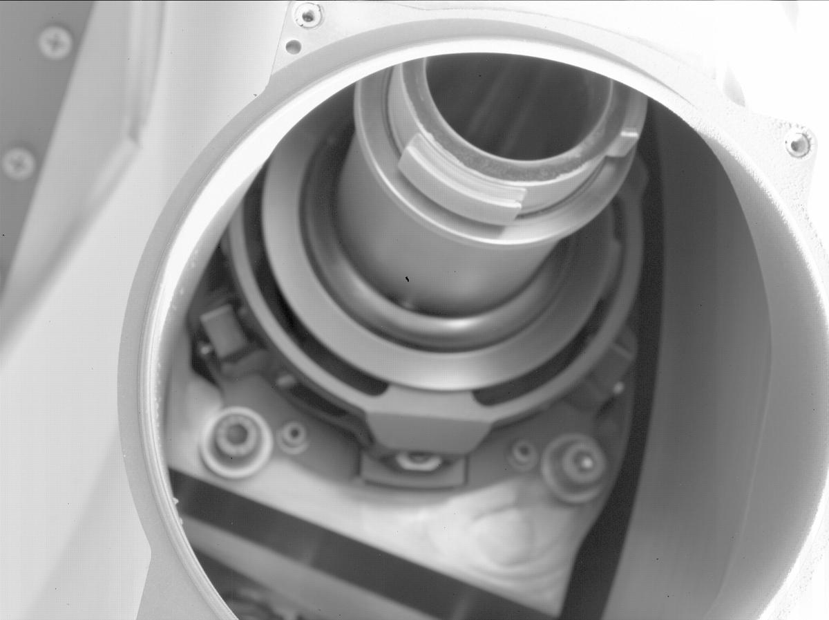 This image was taken by SHERLOC_WATSON onboard NASA's Mars rover Perseverance on Sol 531