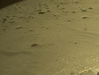 View image taken on Mars, Mars Perseverance Sol 532: Front Right Hazard Avoidance Camera (Hazcam)