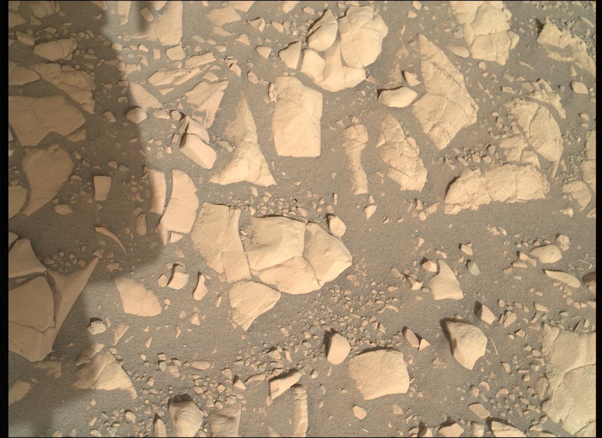 This image was taken by SHERLOC_WATSON onboard NASA's Mars rover Perseverance on Sol 532