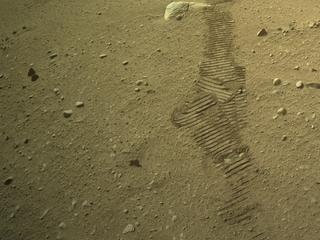 View image taken on Mars, Mars Perseverance Sol 536: Left Navigation Camera (Navcam)