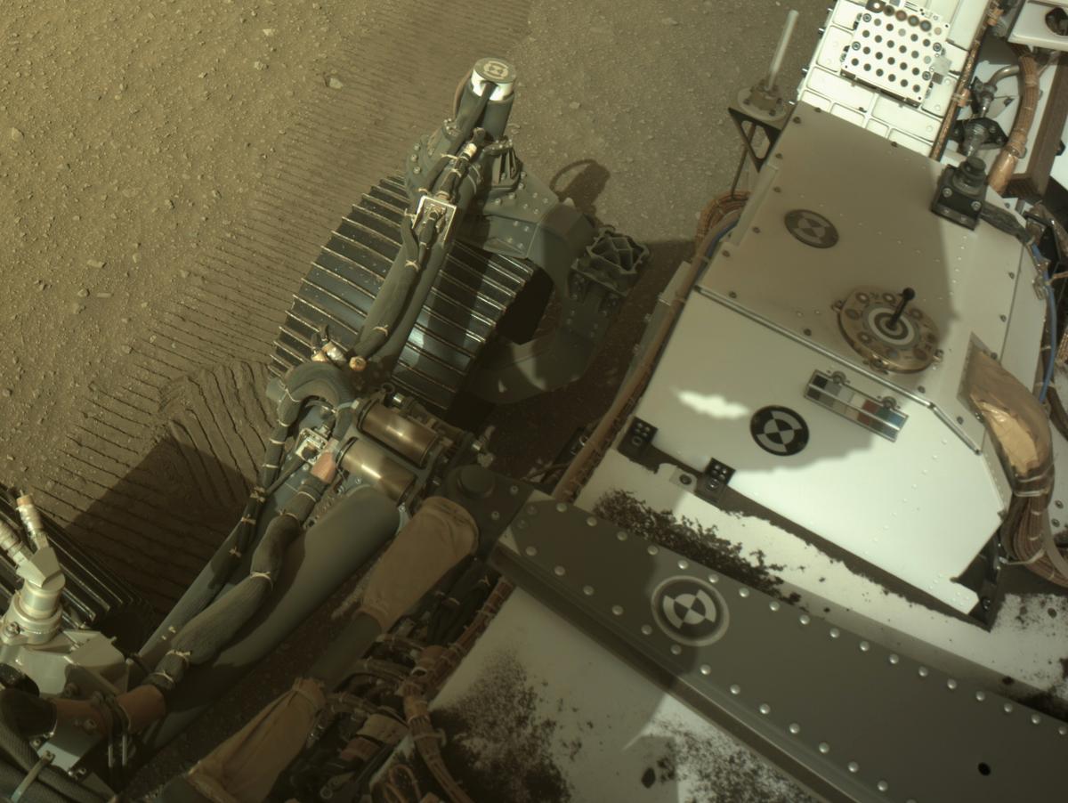 This image was taken by NAVCAM_RIGHT onboard NASA's Mars rover Perseverance on Sol 539
