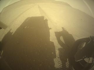 View image taken on Mars, Mars Perseverance Sol 539: Rear Right Hazard Avoidance Camera (Hazcam)