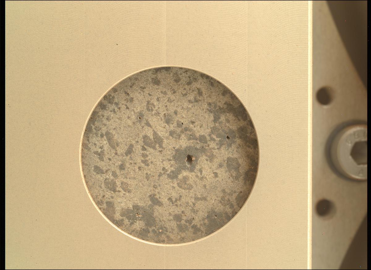 This image was taken by SHERLOC_WATSON onboard NASA's Mars rover Perseverance on Sol 540