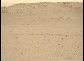 View image taken on Mars, Mars Perseverance Sol 540: Left Mastcam-Z Camera