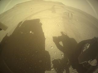 View image taken on Mars, Mars Perseverance Sol 542: Rear Right Hazard Avoidance Camera (Hazcam)