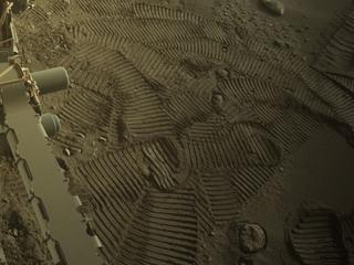 View image taken on Mars, Mars Perseverance Sol 543: Right Navigation Camera (Navcam)