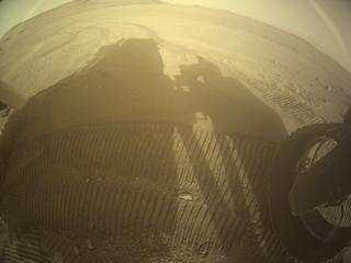 View image taken on Mars, Mars Perseverance Sol 543: Rear Right Hazard Avoidance Camera (Hazcam)